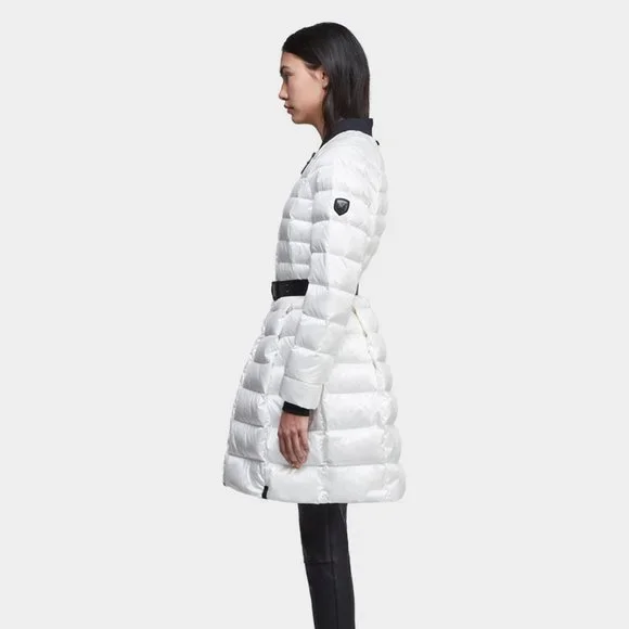 Rudsak Mette White Puffer Belted Jacket - Picture 2 of 16